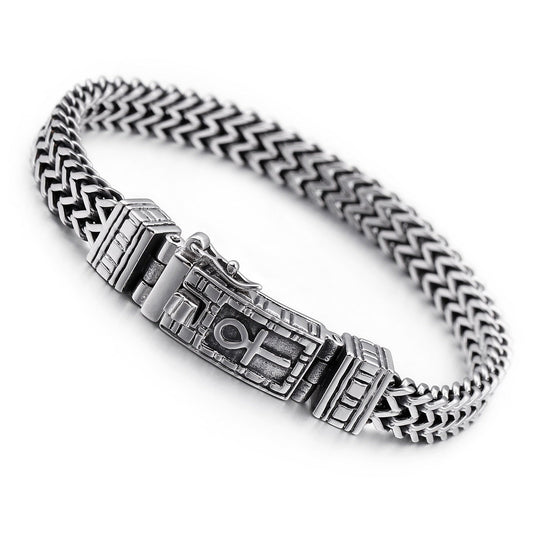 Egyptian Ankh Mesh Chain